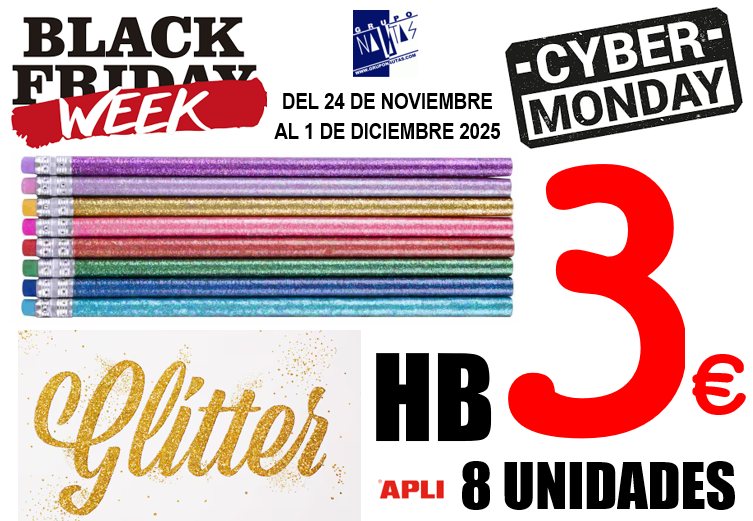 Apli HB Glitter